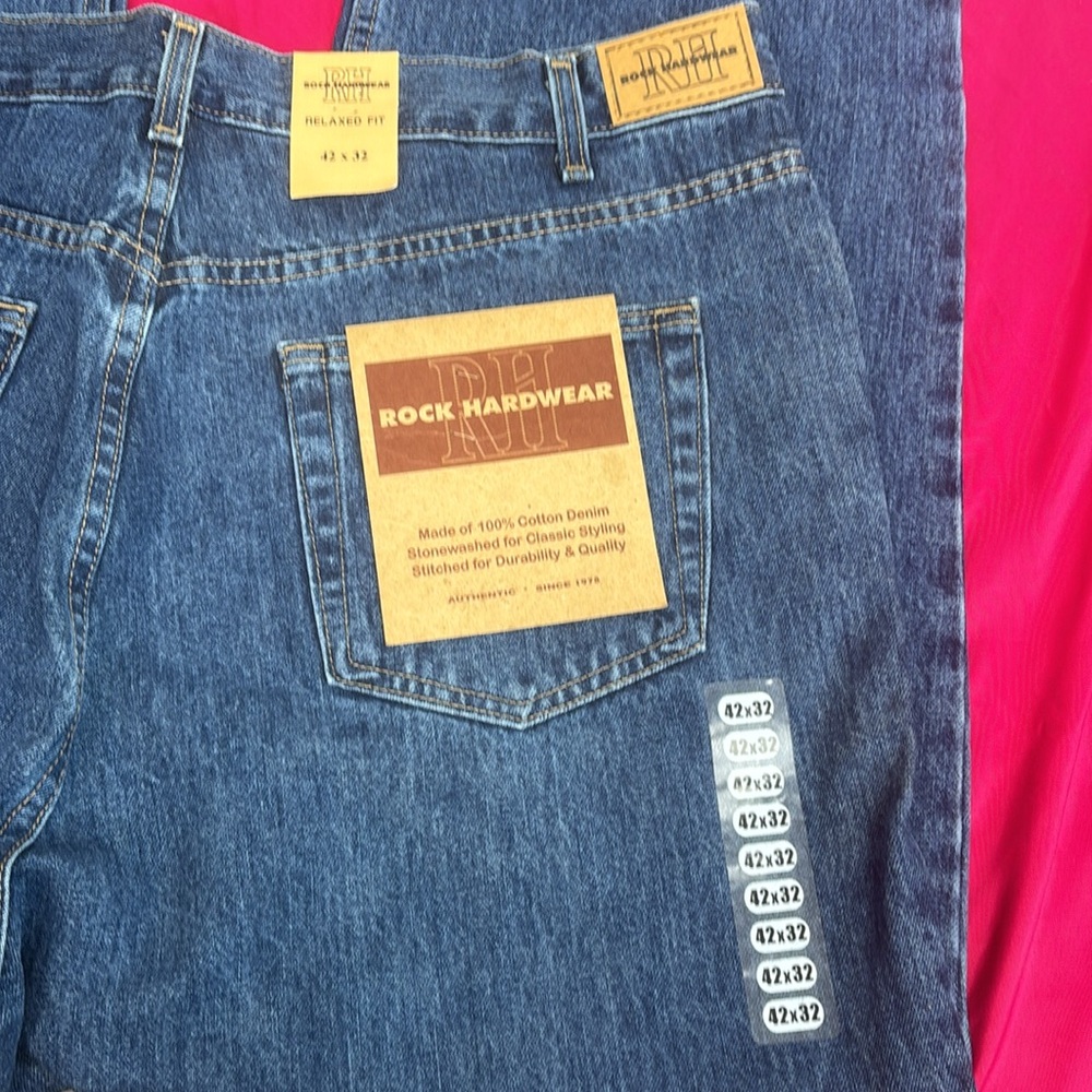 NWT Rock Hardware Relaxed Fit 42X32 - Picture 4 of 8
